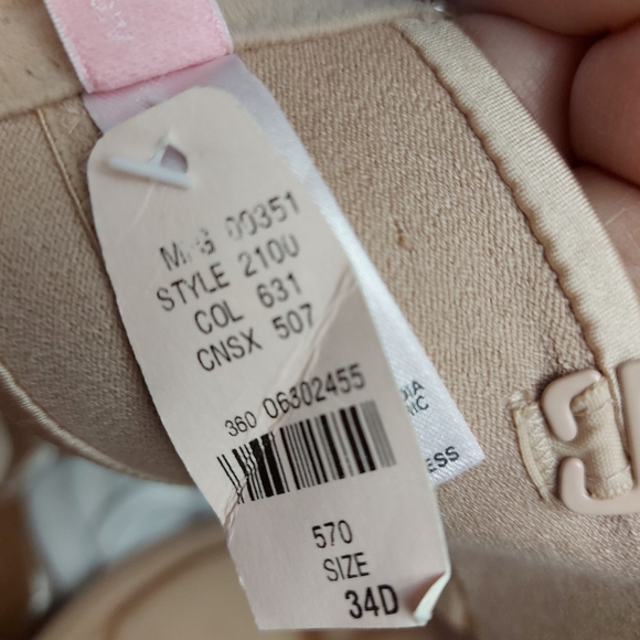 Victoria's Secret Very Sexy push up Strapless/clear straps and gel  inserts - Picture 7 of 8